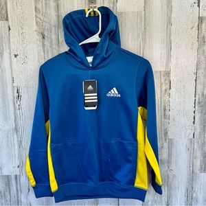 adidas Youth Size Medium Clima Warm   100% Polyester Hoodie Size Medium NWT